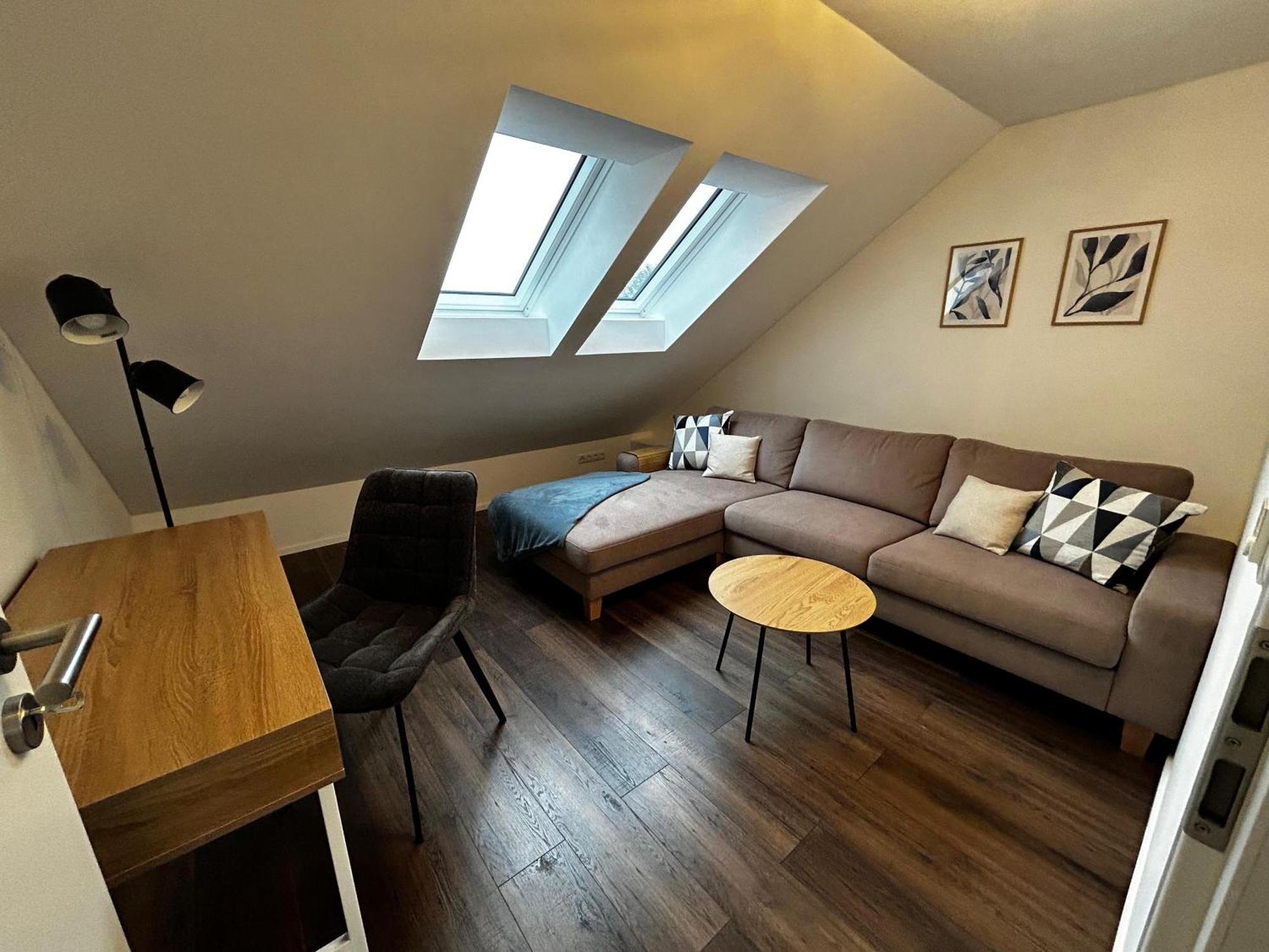 Moderne Ferienwohnung Fuer Familien Im Dachgeschoss Bosau Luaran gambar